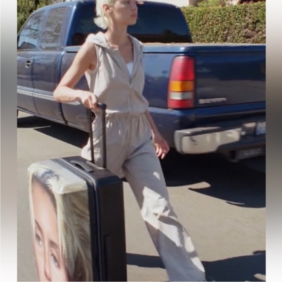 Zara • Women’s Tan Hooded Sleeveless Wide leg Jumpsuit M NWT - Picture 9 of 9